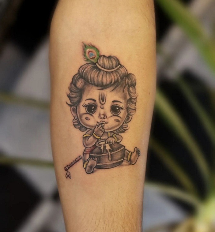 15+ Lord Shri Krishna Tattoo Designs and Meanings 2025