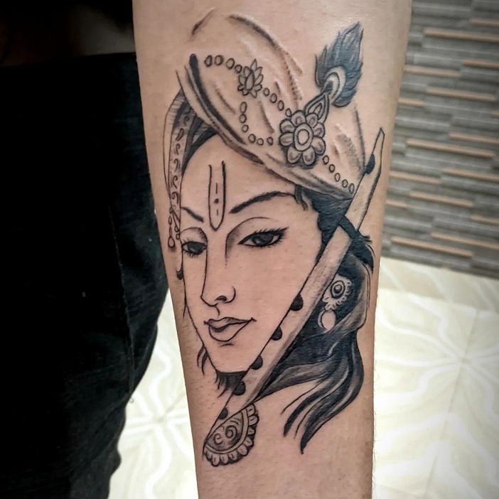 15+ Lord Shri Krishna Tattoo Designs and Meanings 2025