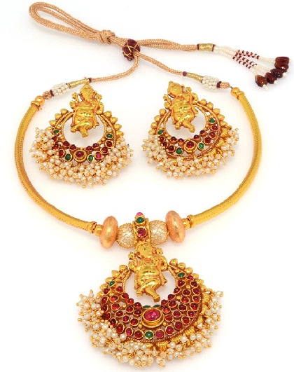 Temple Jewellery Designs - 25 Latest Collections for Traditional Look