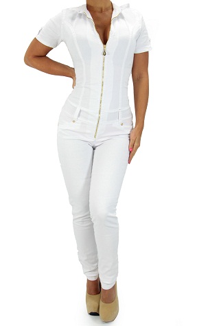 9 Modern Denim Romper Outfits For Ladies &amp; Gents | I Fashion Styles