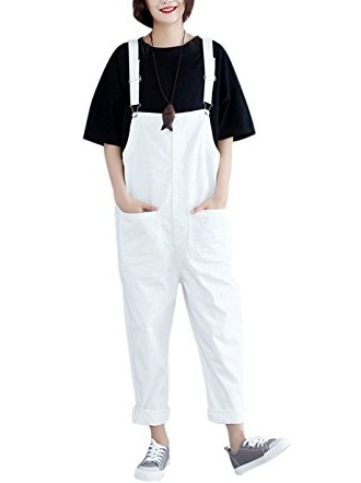 9 Latest White Overalls For Women And Men To Be Trendy | I Fashion Styles