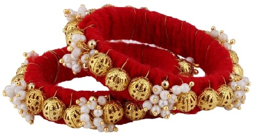 9 Fabulous Designs of Red Bangles for any Special Occasion