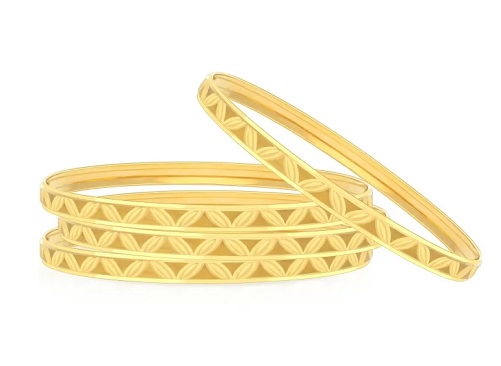 Gold Bangles in 10 Grams - 10 Latest Collection for Elegant Look