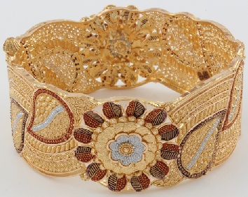 25 Latest Designs of Gold Bangles in India | I Fashion Styles