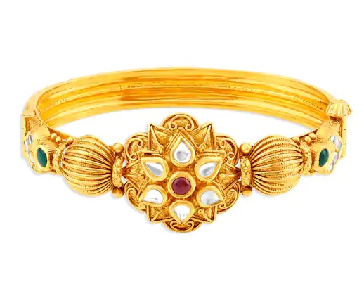 20 Latest Collection of Gold Bangle Designs in 20 Grams