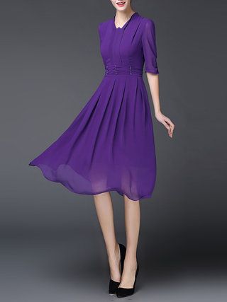 9 Beautiful and Attractive Designs of Purple Frocks | I Fashion Styles
