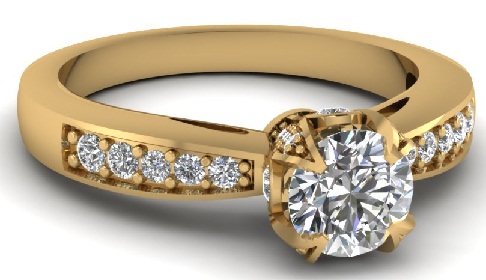 15 Latest Designs of Gold Diamond Rings for Him &amp; Her