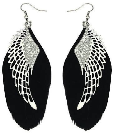 9 Short and Long Feather Earrings for Girls - Feather Jewelry Ideas | I Fashion Styles
