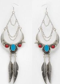 9 Short and Long Feather Earrings for Girls - Feather Jewelry Ideas | I Fashion Styles