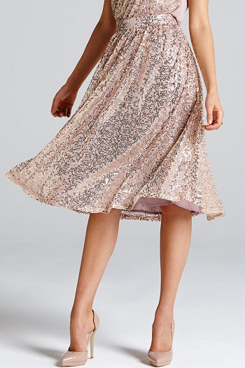 9 Best &amp; Comfortable Sequin Skirts for Women I I Fashion Styles