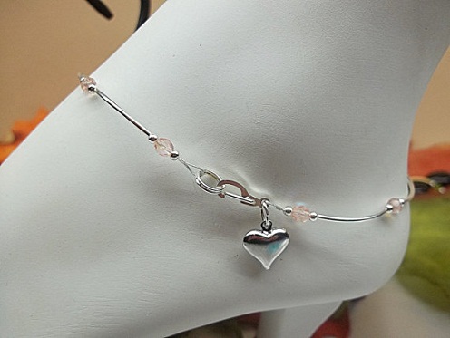 15 Latest Designs of Silver Anklets for Women and Girls