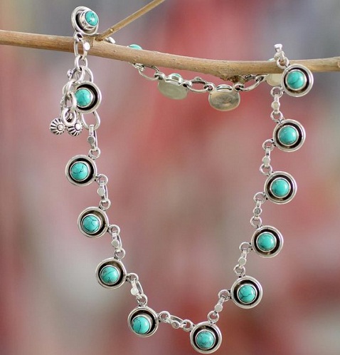 15 Latest Designs of Silver Anklets for Women and Girls