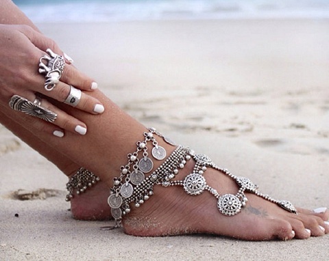 9 Fantastic Indian Foot Anklets For Women In Different Styles | I Fashion Styles