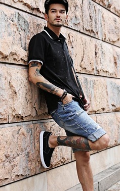 15 Casual Tight and Loose Jean Shorts for Mens