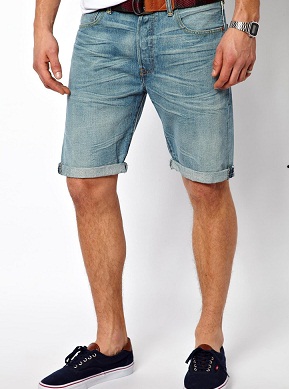 15 Casual Tight and Loose Jean Shorts for Mens