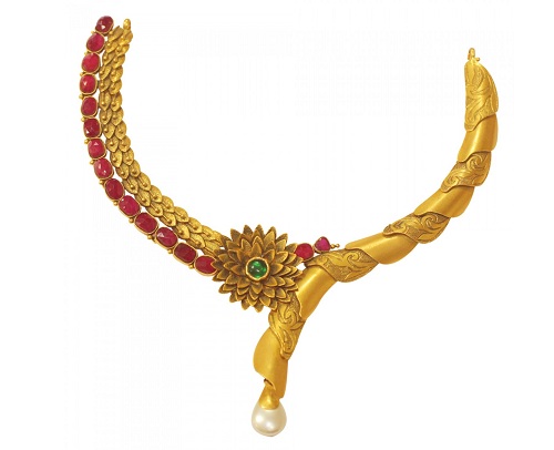 Gold Necklace Designs in 40 Grams - 15 Evergreen Collection
