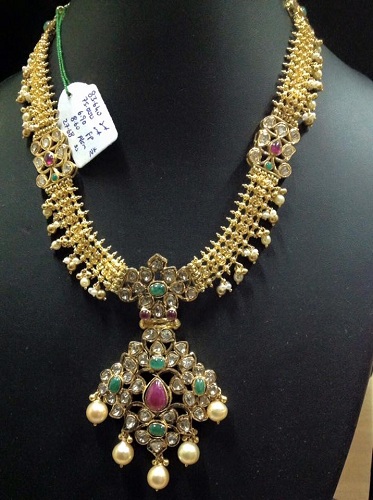 Gold Necklace Designs in 40 Grams - 15 Evergreen Collection