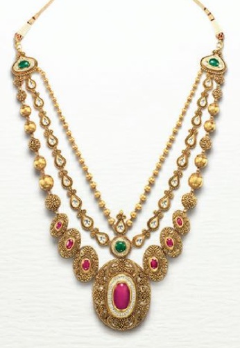 Gold Necklace Designs in 40 Grams - 15 Evergreen Collection