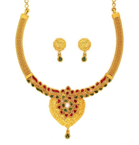 9 Latest Collection of 50 Grams Gold Necklace Designs