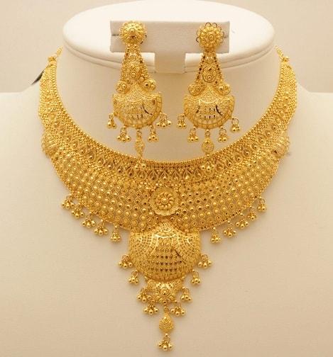 9 Latest Collection of 50 Grams Gold Necklace Designs