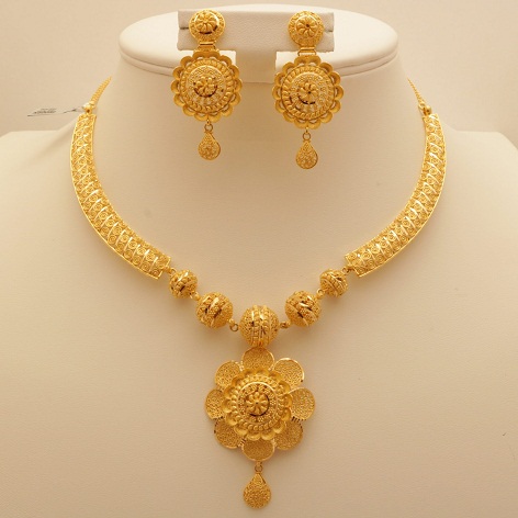 9 Latest Collection of 50 Grams Gold Necklace Designs
