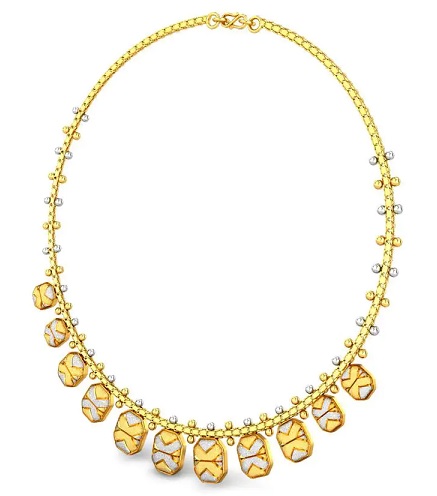 25 Latest Collection of Gold Necklace Designs in 15 Grams | I Fashion Styles