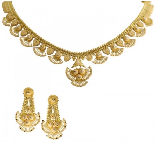 25 Latest Collection of Gold Necklace Designs in 15 Grams | I Fashion Styles