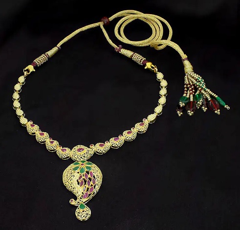 25 Latest Collection of Gold Necklace Designs in 15 Grams | I Fashion Styles