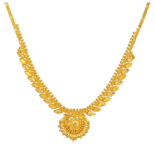 25 Latest Collection of Gold Necklace Designs in 15 Grams | I Fashion Styles