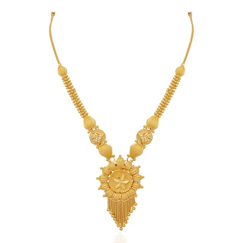 25 Latest Collection of Gold Necklace Designs in 15 Grams | I Fashion Styles