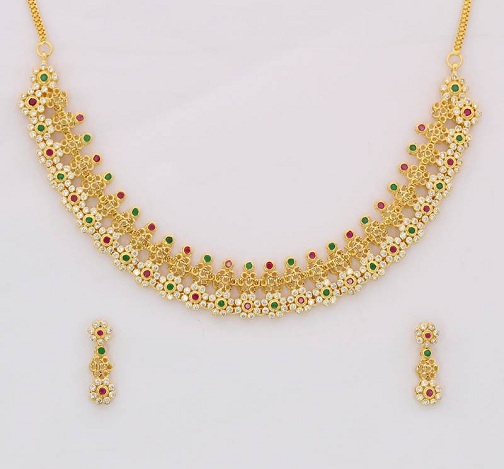 25 Latest Collection of Gold Necklace Designs in 15 Grams | I Fashion Styles