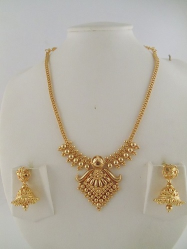 25 Latest Collection of Gold Necklace Designs in 15 Grams | I Fashion Styles
