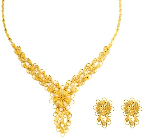 25 Latest Collection of Gold Necklace Designs in 15 Grams | I Fashion Styles
