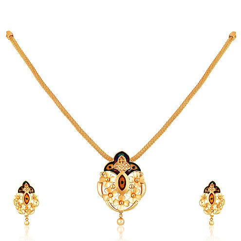 25 Latest Collection of Gold Necklace Designs in 15 Grams | I Fashion Styles