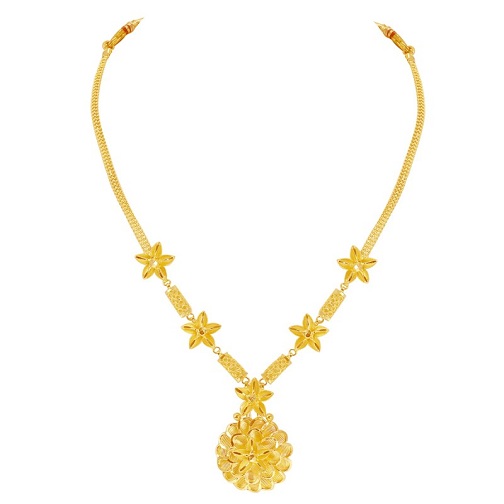 25 Latest Collection of Gold Necklace Designs in 15 Grams | I Fashion Styles