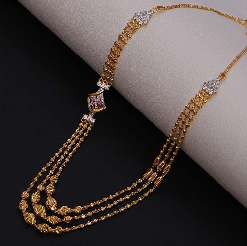 Gold Necklace Designs in 30 Grams - 25 Latest and Beautiful Collection