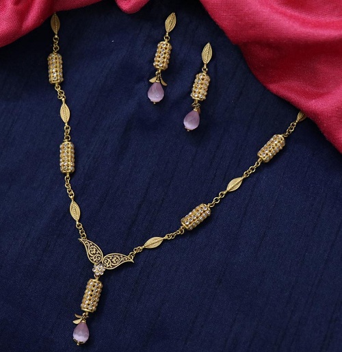 Gold Necklace Designs in 30 Grams - 25 Latest and Beautiful Collection