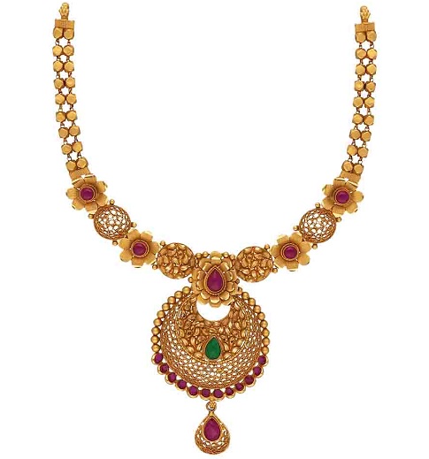 Gold Necklace Designs in 30 Grams - 25 Latest and Beautiful Collection