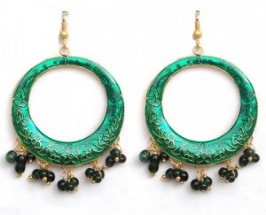 9 Fashionable Green Earrings Designs in Trend | I Fashion Styles