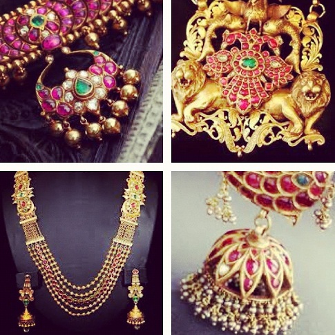 9 Traditional Bharatanatyam Temple Jewellery Designs | I Fashion Styles