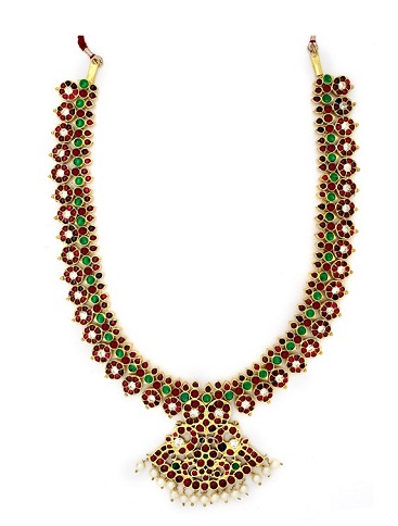 9 Traditional Bharatanatyam Temple Jewellery Designs | I Fashion Styles