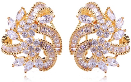 25 Most Attractive Designs of Gold Earrings Collection in 2023