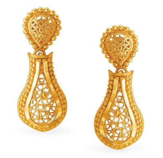 15 Trending Collection of 4 Gram Gold Earrings Designs in 2023