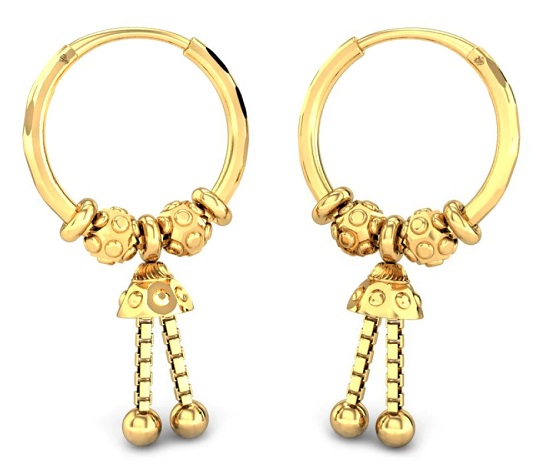 15 Trending Collection of 4 Gram Gold Earrings Designs in 2023