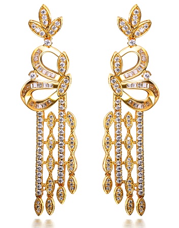 15 Beautiful &amp; Attractive Wedding Earrings for Brides | I Fashion Styles