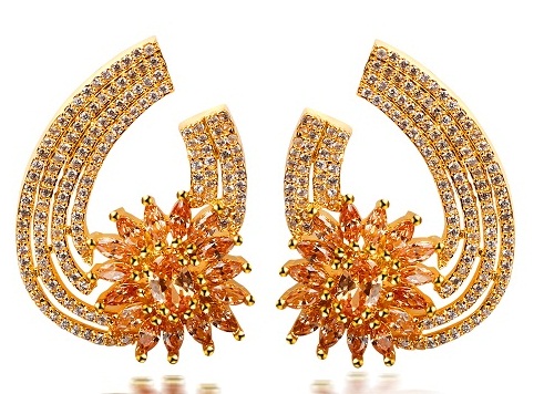 15 Beautiful &amp; Attractive Wedding Earrings for Brides | I Fashion Styles