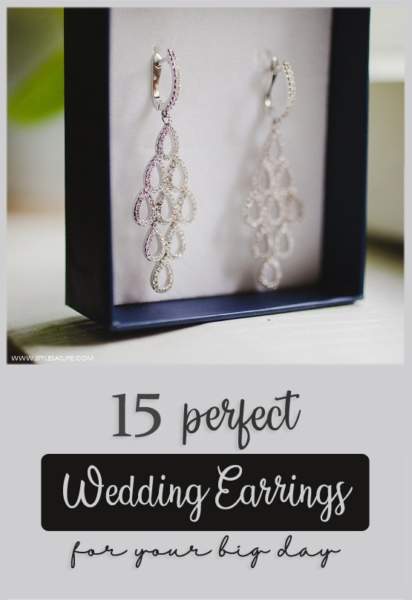 15 Beautiful &amp; Attractive Wedding Earrings for Brides | I Fashion Styles