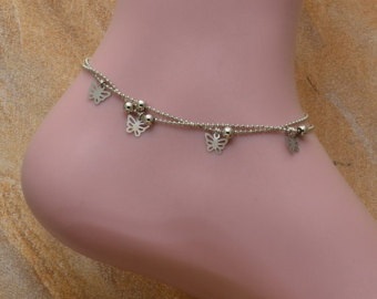 9 Cute Butterfly Anklets in Different Designs | I Fashion Styles