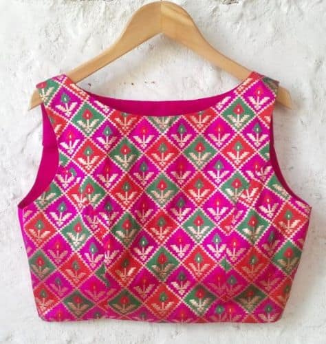 35 Stunning Silk Saree Blouse Designs - Check this Updated List