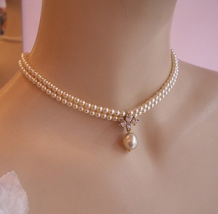15 Beautiful Pearl Choker Necklace Designs - Trending Collection
